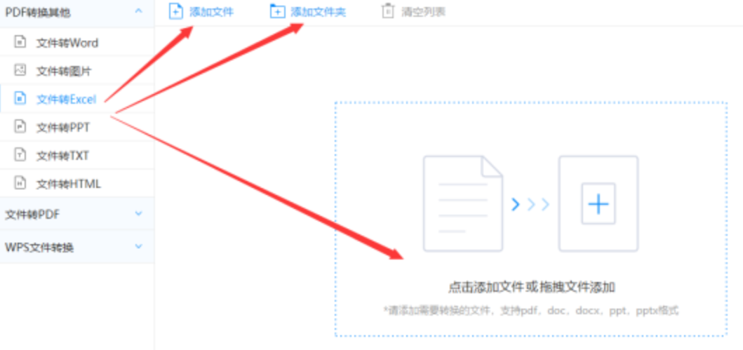 万事博首页使用讲解 - 选择文件格式